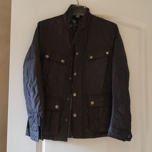 Men's grey Barbour jacket